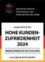 Auszeichnung Hohe Kundenzufriedenheit 2024